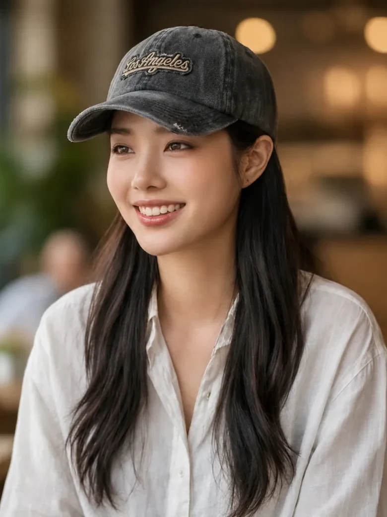 LA 워시드 캡