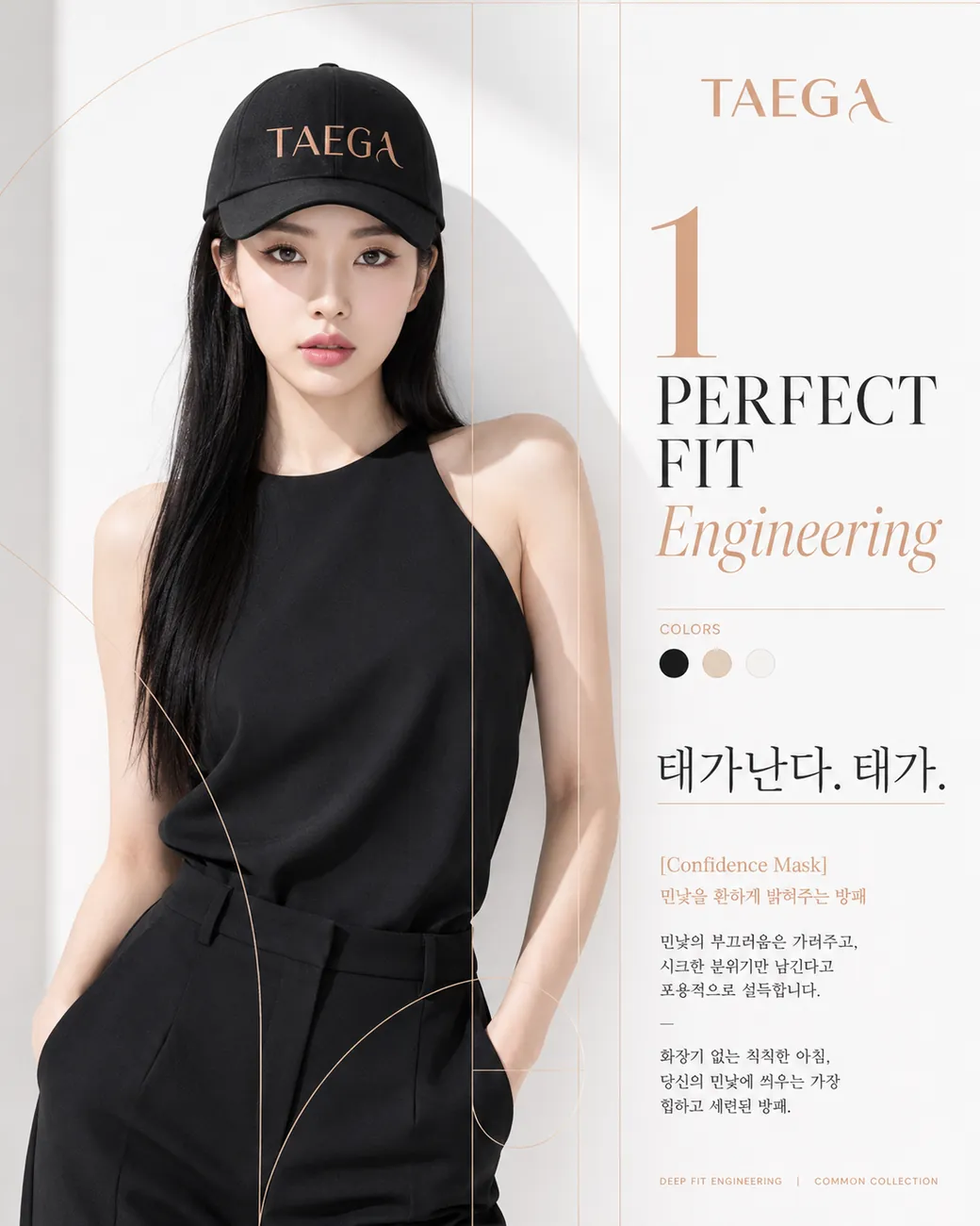 LA 워시드 캡 — 상세 컷 2