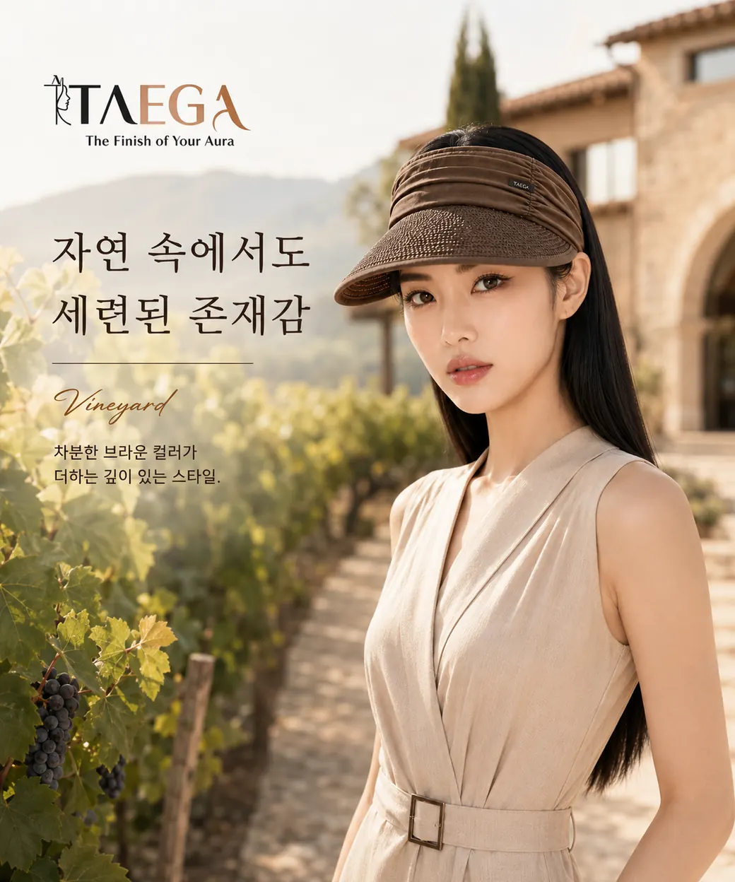 오픈백 와이드 바이저 — 상세 컷 12