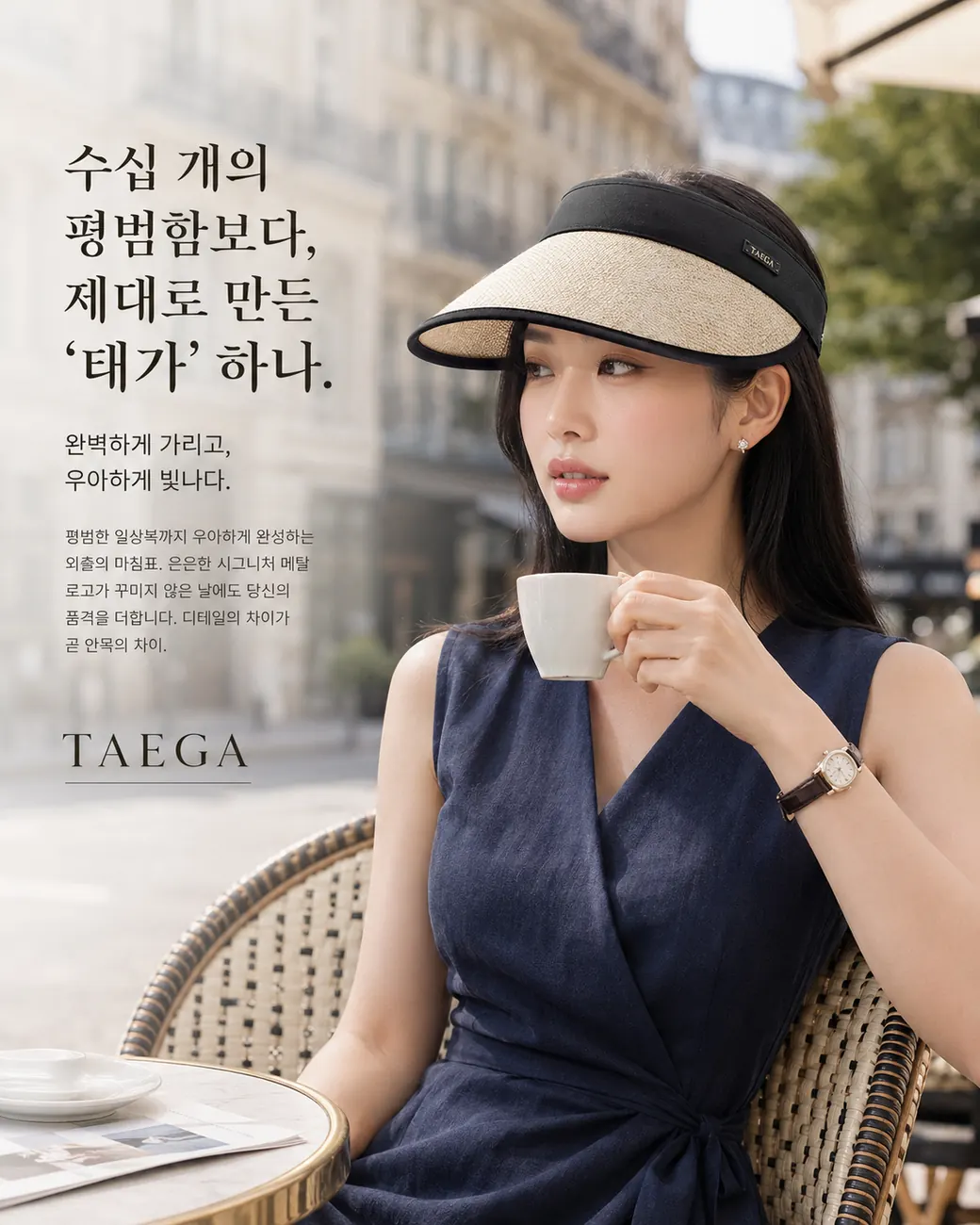 UPF 와이드 썬바이저 — 상세 컷 11